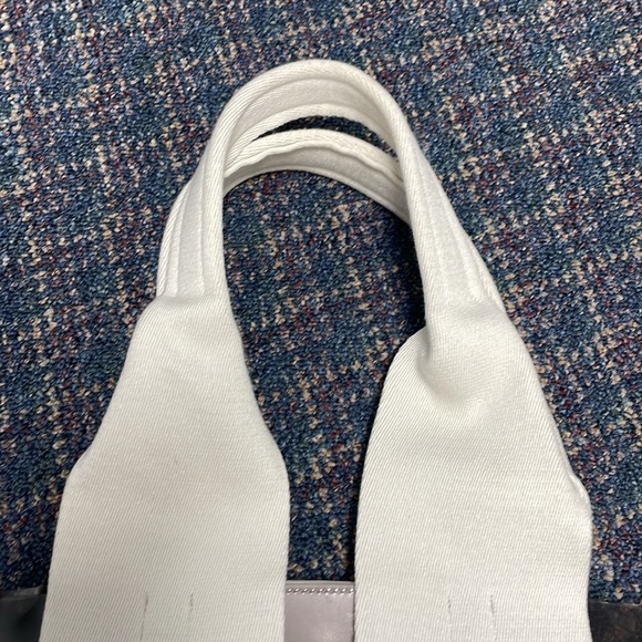NWT Rebecca Minkoff large tote with attached mini bag inside clear and ivory - Picture 8 of 17